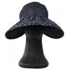 Shop   Polka Dot Summer Outing Sun Cap Hat Km Wh 0591 Navy