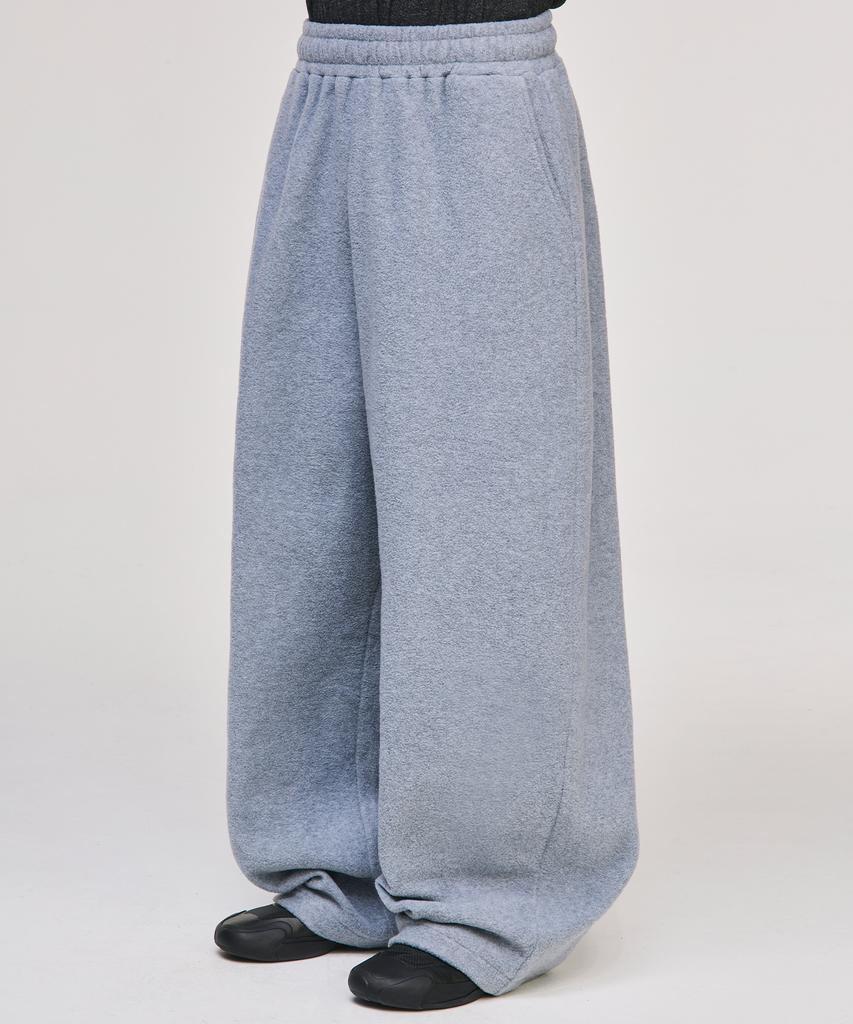 SIGNATURE Wide Polar Fleece Training Pants [Gray]