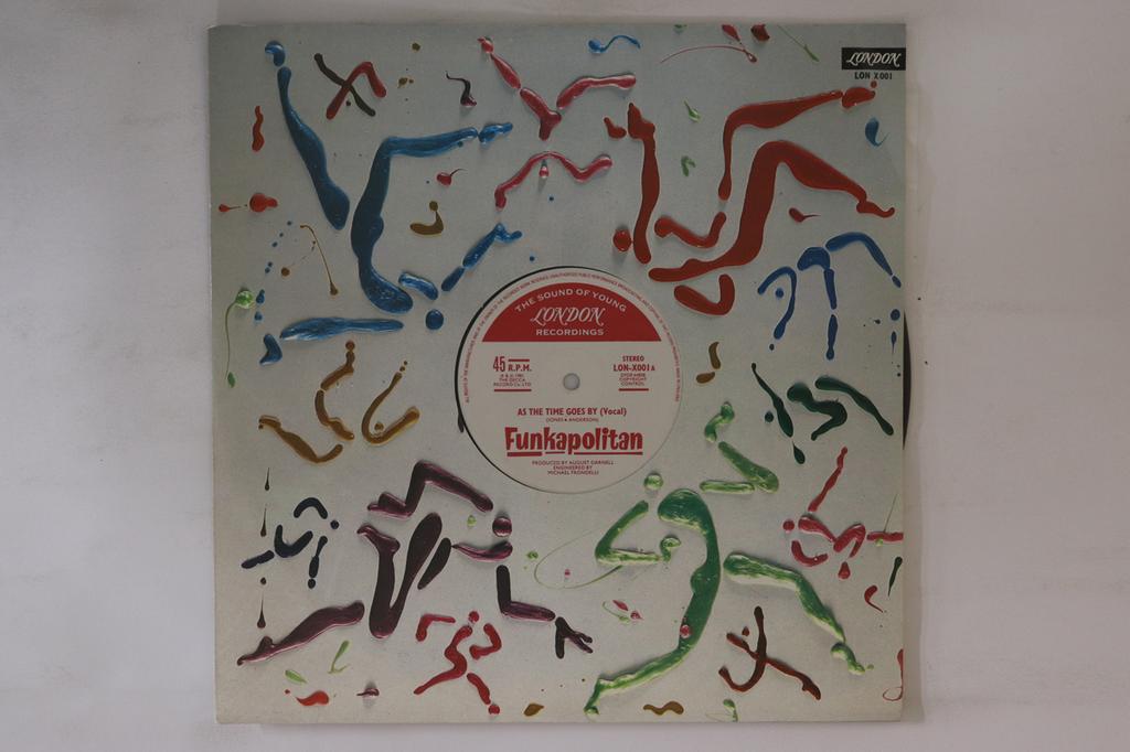 12inch Record FUNKAPOLITAN - As The Time Goes By LONX001 LONDON 1981 UK Rock Used