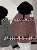 Xiao Wang's 23034 Winter Korean Style Plus Size Casual Striped Hooded T-Shirt