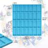Shiny Dominoes Silicone Epoxy Resin Mould Cake Mold Fondant Molds Cake Decorating Tools Chocolate Fondant Tools Soap Mold Diy