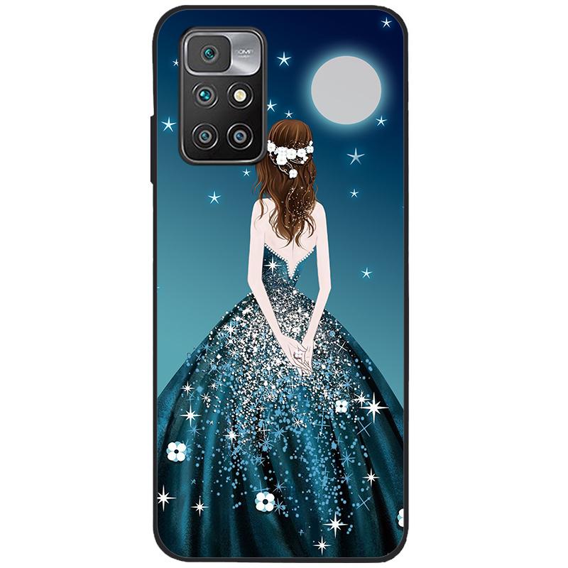 For Xiaomi Redmi 10 Case Silicone Soft TPU Back Cover For Xiaomi Redmi 10 Redmi10 Phone Cases Cute Painted Cover Shockproof Capa