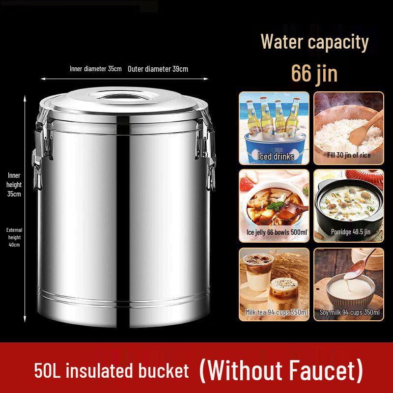 Jia Kang Ming 304 Stainless Steel Commercial Insulated Food Container