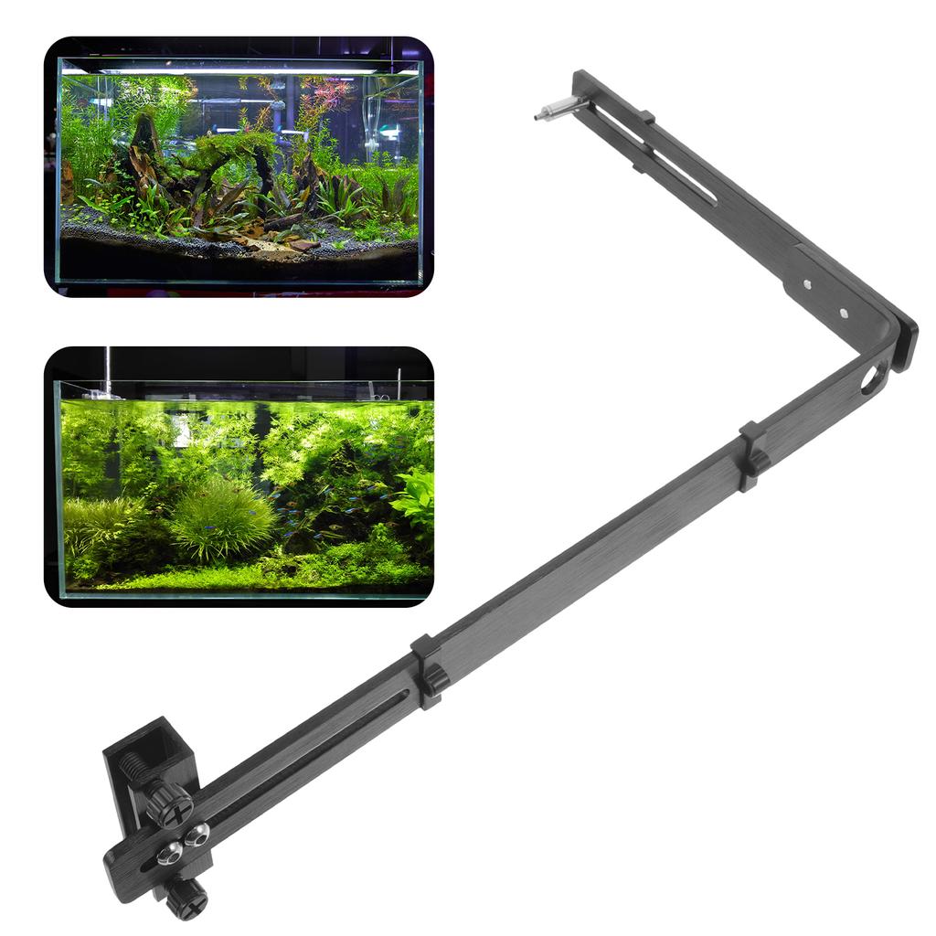 Aluminiumlegierung Aquarium Licht Halterung Für Glas LED Aquarium Lampenhalter Einfache Installation Geeignet Verschiedene Becken Aquarium