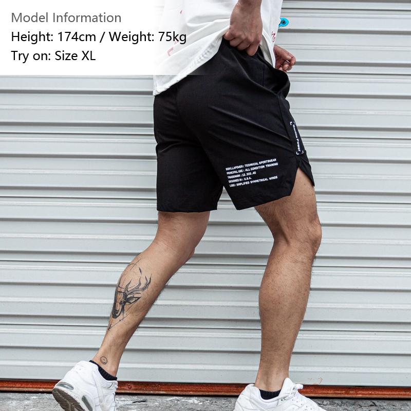 Pantaloni scurți sport casual, elastici, de vară, cu uscare rapidă