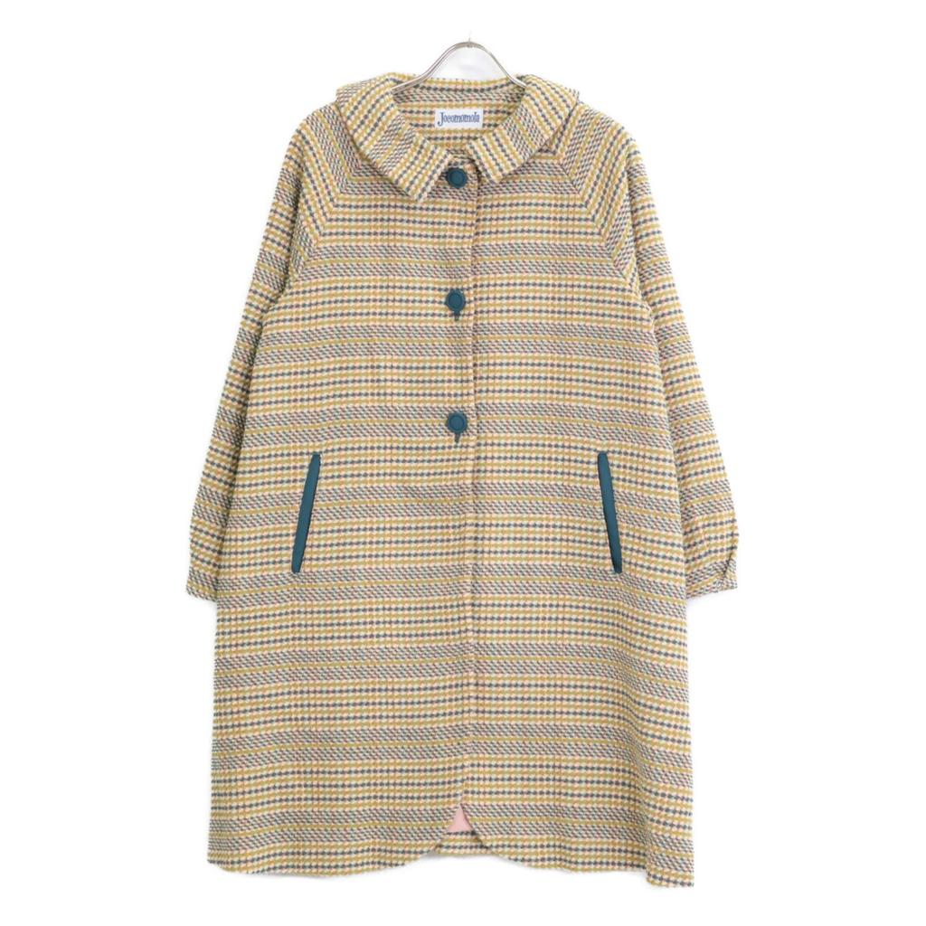 Jocomomola GJJDA-36450 Multicolor Camino Jacquard Long Coat coat 40 multicolorUsed