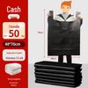 Thickened Black Vest-Style Trash Bags for Home, Kitchen, and Office