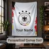 Wall Tapestry Germany National Football Team Print Custom Name Text Wall Hanging Home Decor