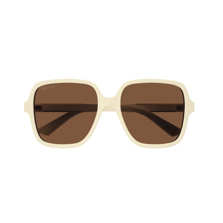 Gucci Original Design Square Sunglasses Unisex sunglasses White GG1189SA-005