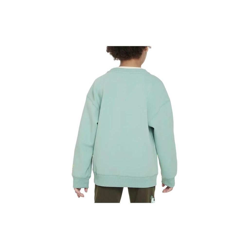 Nike Printed Crew Neck Long Sleeve Casual Sweatshirt Kids Sweatshirt FV2674-309