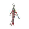 Accessorio Pesce Realistico Portachiavi alla Moda Texture Resina Portachiavi Pesce Adatto per Feste e Abbigliamento Casual