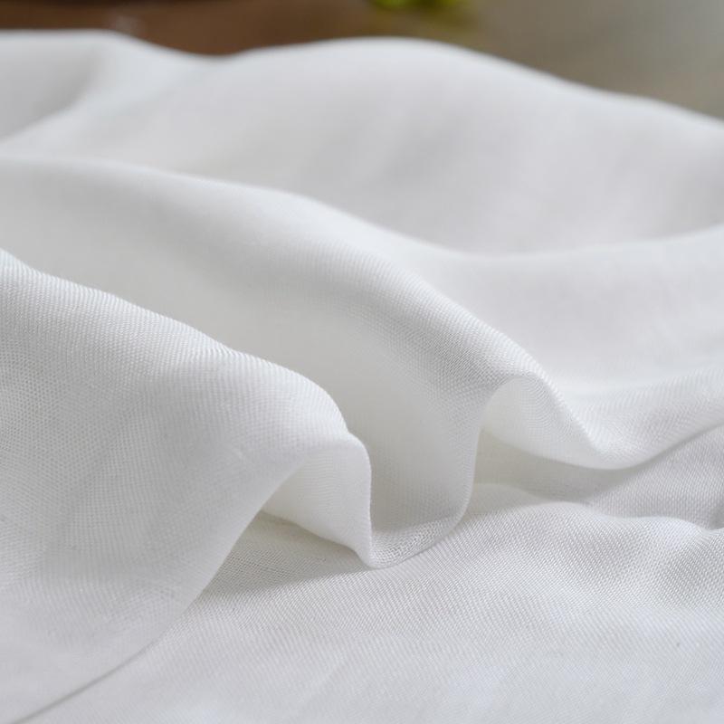 Stark karierte doppelwandige gekämmte Baumwollgaze Kleidung