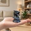 Dragon Head Figurine, 3D Printed Fantasy Dragon Head Statue, Mythical Animal Sculpture for Home Office Desk Decor, Gift for Collectors