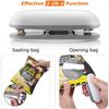 Mini Bag Sealer Mit Haken Tragbare Heißsiegelmaschine Kunststoff Paket Lebensmittel Snack Lagerung Tasche Aufkleber Dichtung Küche Zubehör
