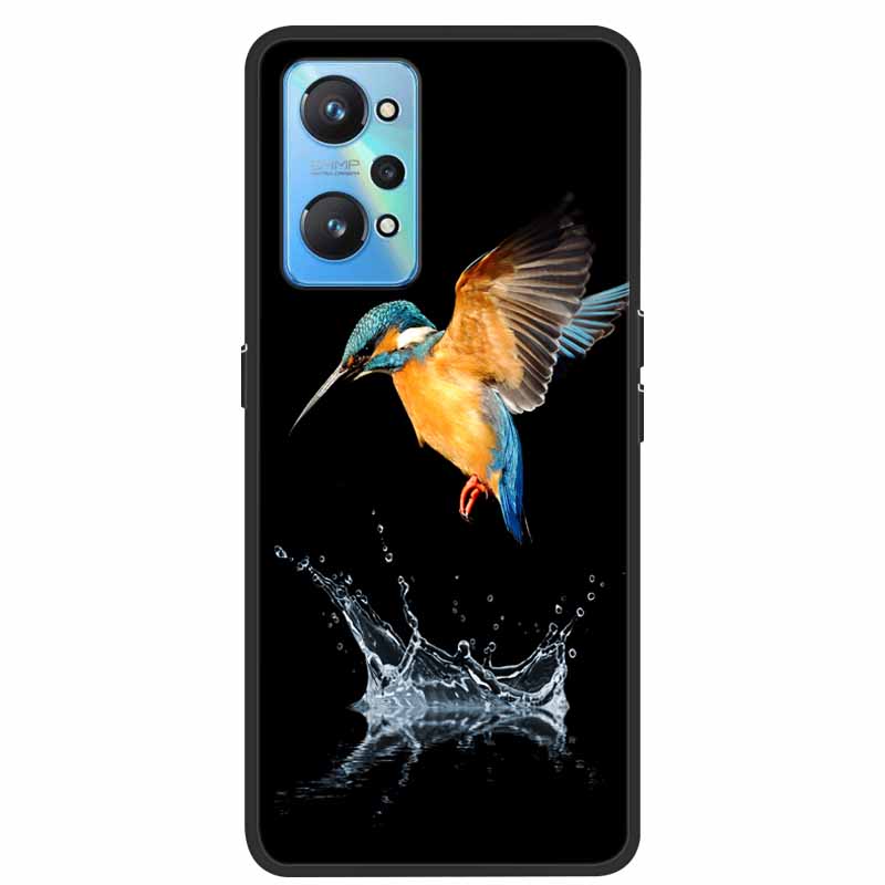For Realme GT Neo 2 Case Silicone TPU Soft Cover Aesthetic Phone Case for Realme GT Neo2 Funda Realmi RMX3370 Shockproof Shell