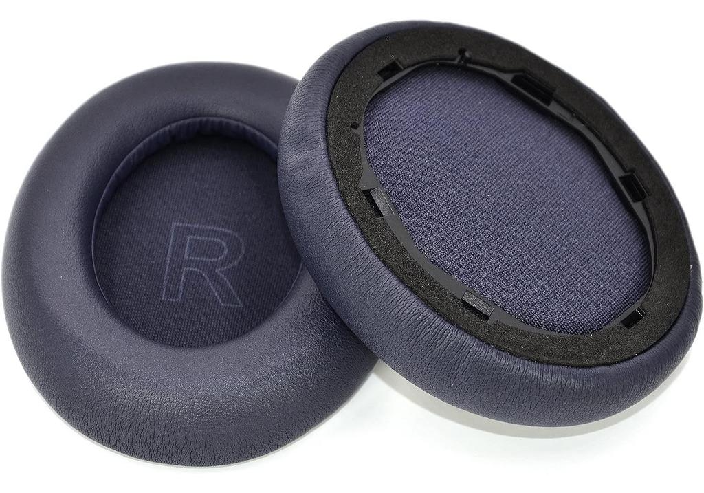 Replacement Ear Pads Cushion Cover Soft Memory Foam Ear Cups Cover Protein Leather Ear Pads Earmuff for Anker Soundcore Life Q30