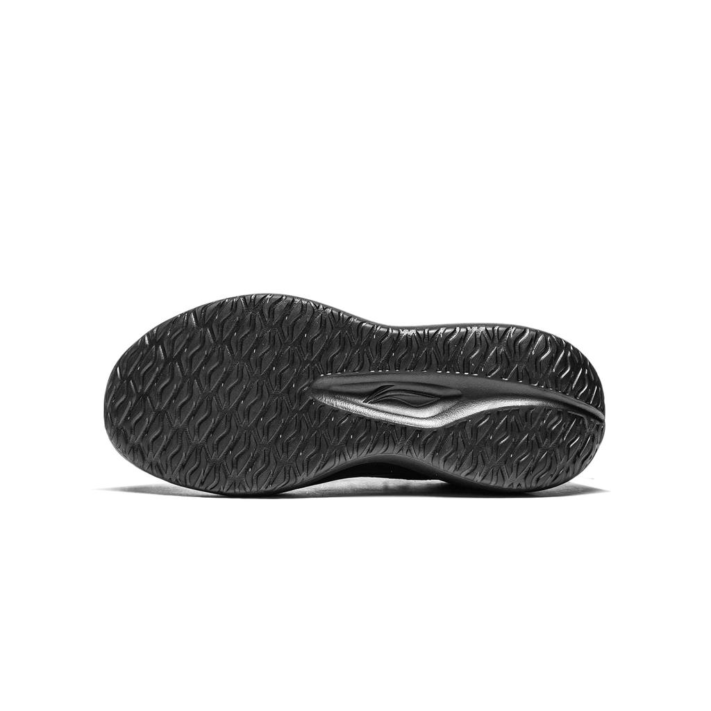 Li Ning Youth  Childrens Starry Comfortable Shock Absorption Low Top Running Shoes Kids Running Shoes Black YKCU142-5