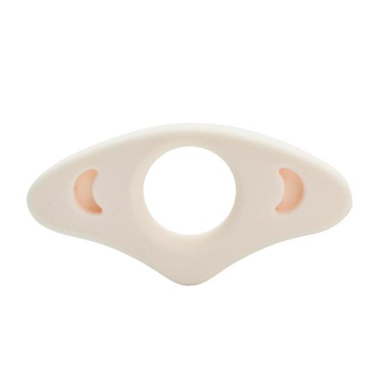 

Подставка для большого пальца в виде листа книги, портативный удобный силиконовый держатель, удобная закладка для одной руки M бежевый