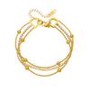Fashion Creative Delicate Full Diamond Chain Multi Layered Snake Bracelet Premium