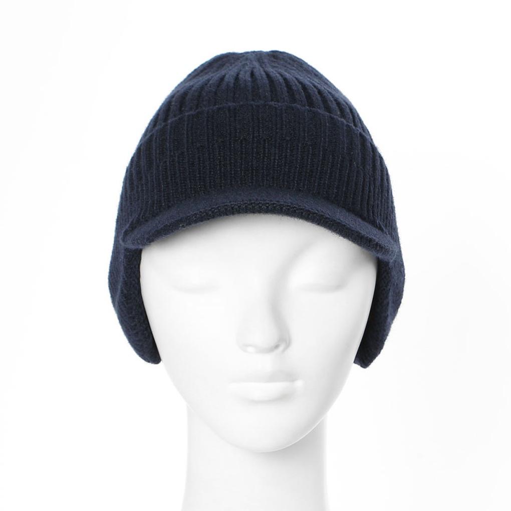 Knitted Earflap Cap, Winter Trapper Hat, Warm Hat