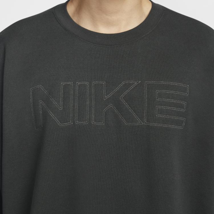 New Nike Sportswear FW25 Sweatshirt Men's Black HV8225-070