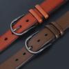 Pu Smooth Belt Strip Alloy Pin Buckle Wear-Resistant And Scratch-Resistant Men'S Business Belt Men'S Belt
