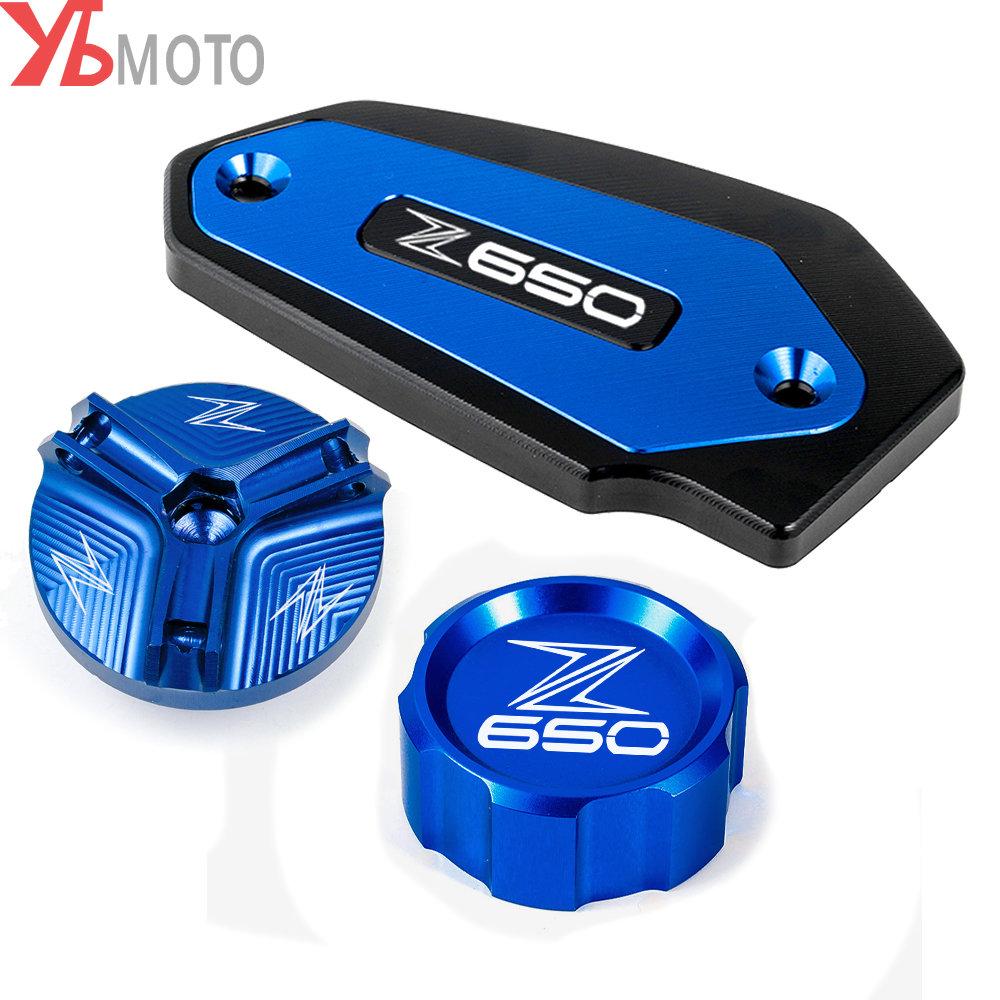 Pentru Kawasaki Z650 Z 650 2017- 2022 Accesorii Motocicletă Față Spate Capac lichid de frână Protector capac de umplere a uleiului de motor