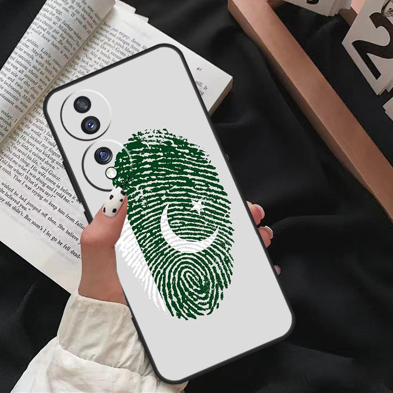 Pakistan Flag For Honor Magic 7 Lite 6 8 Pro Case For Honor 200 400 50 70 90 X8c X8b X9a X9b X9c X9d Win RT