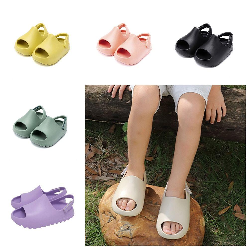 Comfortable Outdoor Sandal Soft Non-slip Slippers Breathable Baby Shoes  Summer Wear