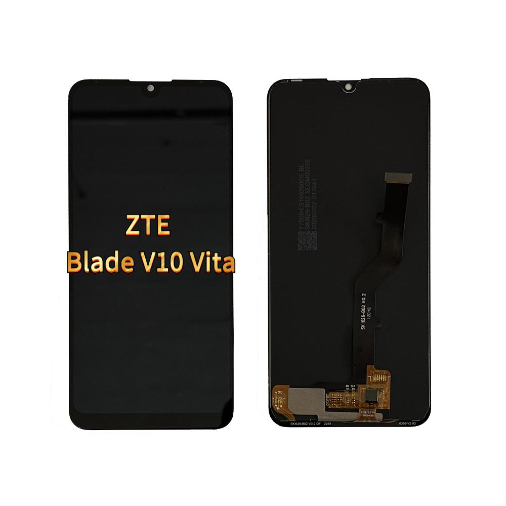 LCD Screen and Digitizer Full Assembly for ZTE Blade V10 Vita;Black; + Tools