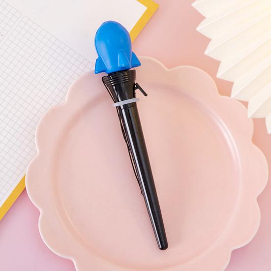 Ausziehbarer Kugelschreiber Sport Ball Faust-Topper Druck-Auswerfer Schnelltrocknend Glattes Schreiben Kugelschreiber Schüler Schulbürobedarf