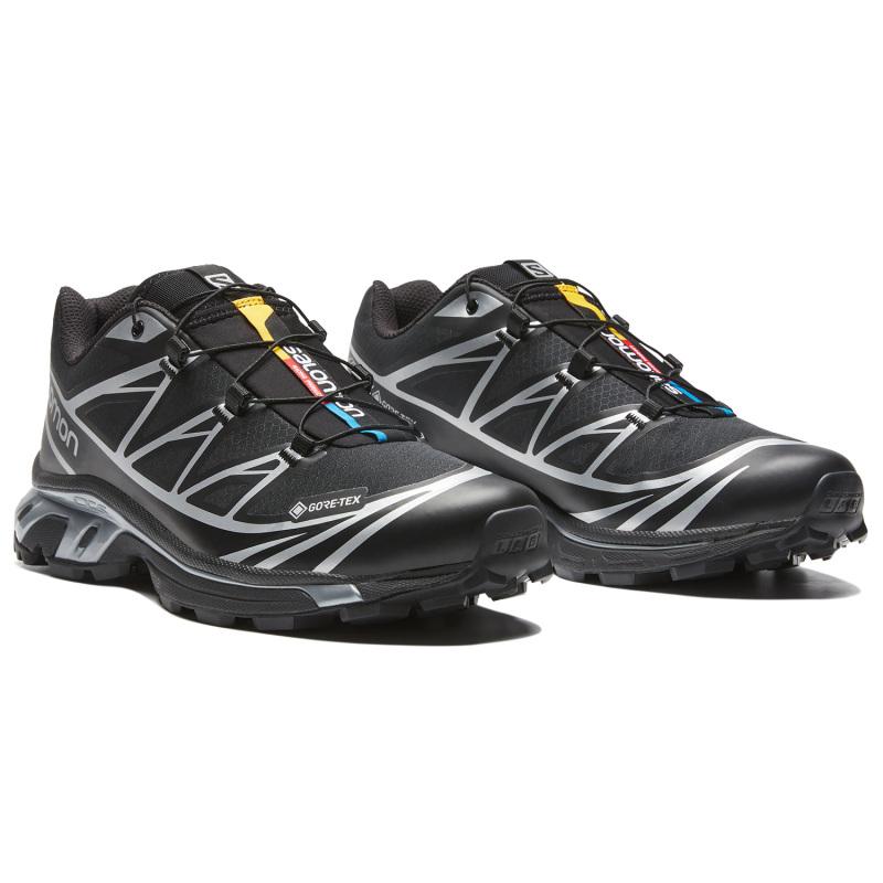 SALOMON XT 6 Gore Tex 'Black Silver' Sneakers 474506