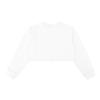 PIV’VEE [Fleece-Lined] Ee Logo Cropped Sweatshirt