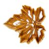Japanese Retro Maple Leaf Plate Ceramic Plate Home Restaurant Specialty Plate Dim Sum Plate Vegetable Plate Special-Shaped Fruit Plate