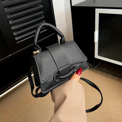 Fashion Belt Decorative Mini Bag Handbag High Value Shoulder Crossbody Small Square Bag