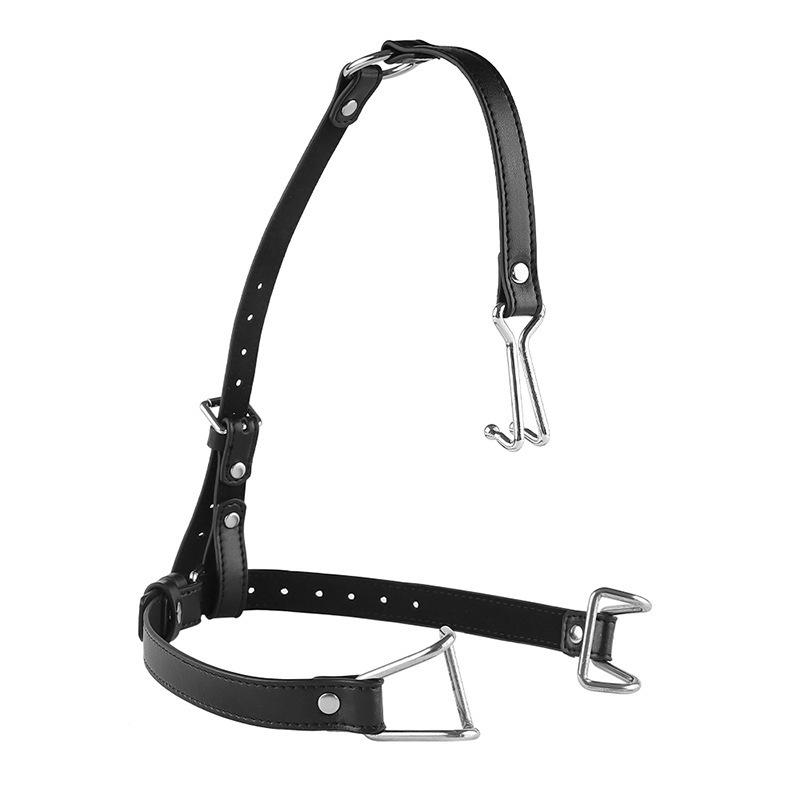SM Erotic Mouth and Nose Hook Gag for Master-Slave Play