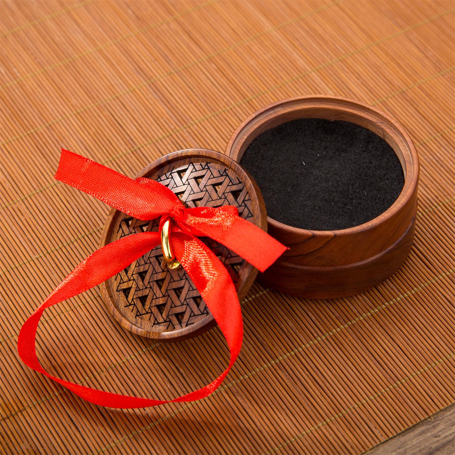 Chinese Rosewood Incense Burner Gift Set - Creative Portable Indoor Use