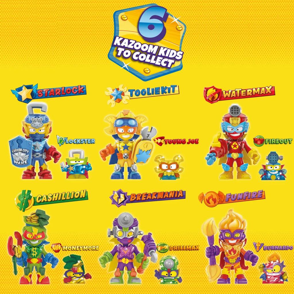 New Series Rescue Force Collection Toys The Kazoom Kids With Combat Accessory Boys Christmas Birthday Gifts SUPERTHINGS of 6 Kid Friendly Entertaining