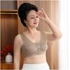 Women Plus Size Seamless Wireless Tank Style Comfortable Bra For Middle Aged Ladies