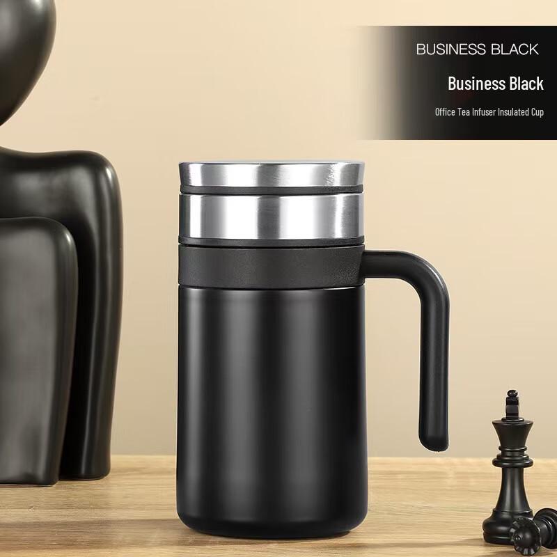 Mingchi Stainless Steel Insulated Office Mug with Handle