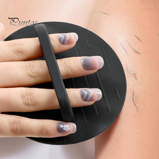 Gentle Exfoliating Tool Shower Gloves with Ergonomic Finger Straps, PET Bath Hygienic Body Brush Scrubber, Deep Cleaning And Dead Skin Removal