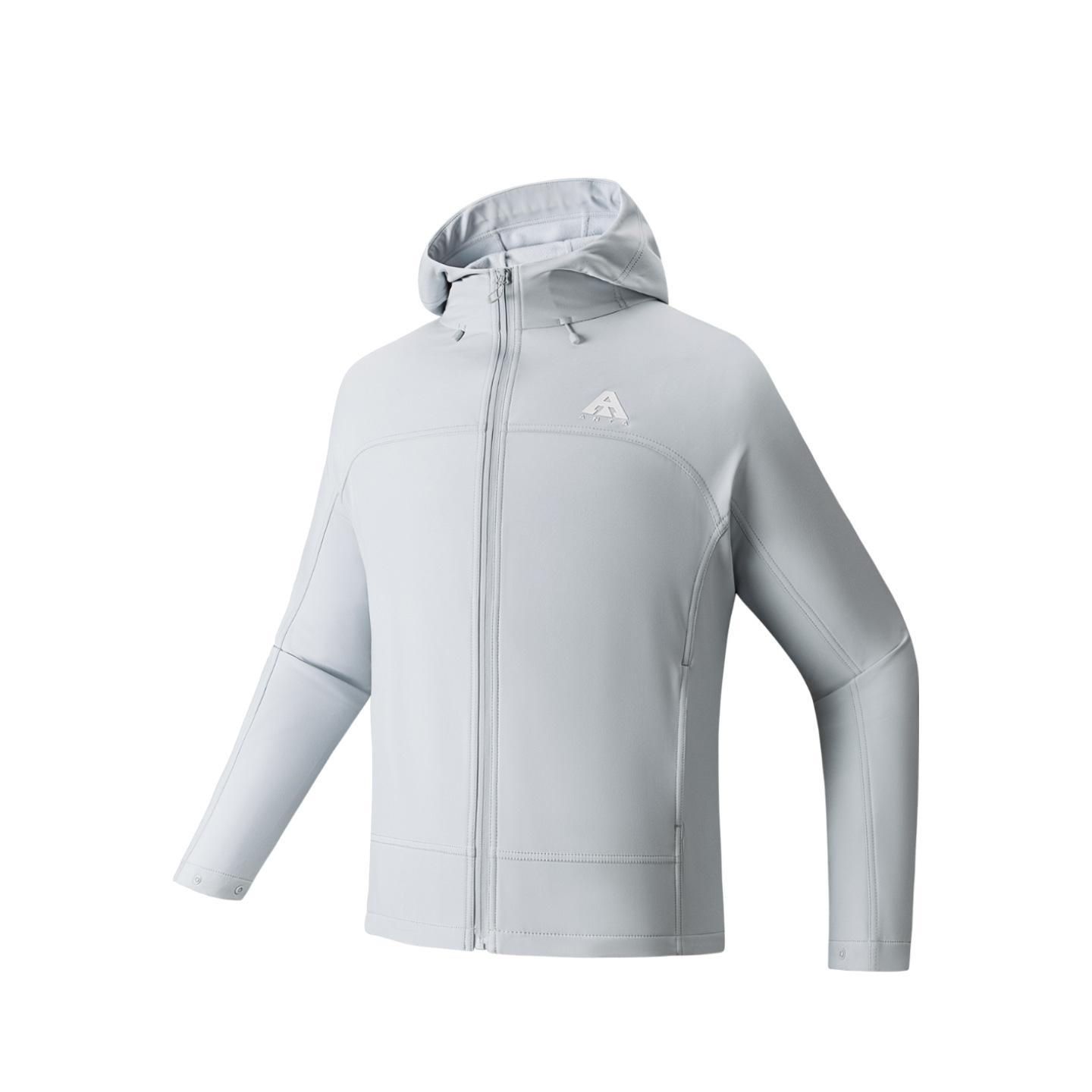 

Anta Outdoors Woven Sports Jacket Loose Fit Thick Coat Men Jacket Maqiao-Gray 952536610-3 4XL