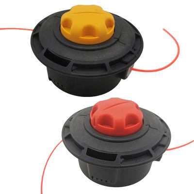 Petrol Mower Trimmer Head M10x1.25 for FUXTEC Strimmer Bump Feed Line Spool Lawn Mower Brush Cutter Garden Power Tool Accessorie