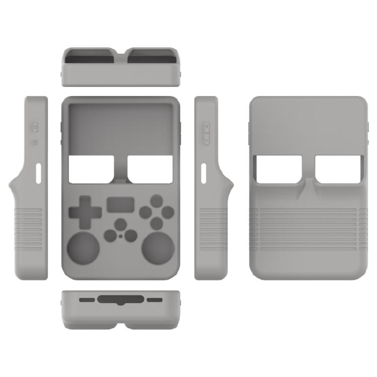 Silicone Protective Cover Handheld Game Consoles Shock Absorbent Protector Silicone Case Against Wear & Tear for R36S