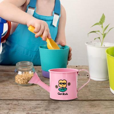 Kids Watering Can Garden Water Toy Cute Portable Ergonomic Handle Mini Sprinkler Pot for