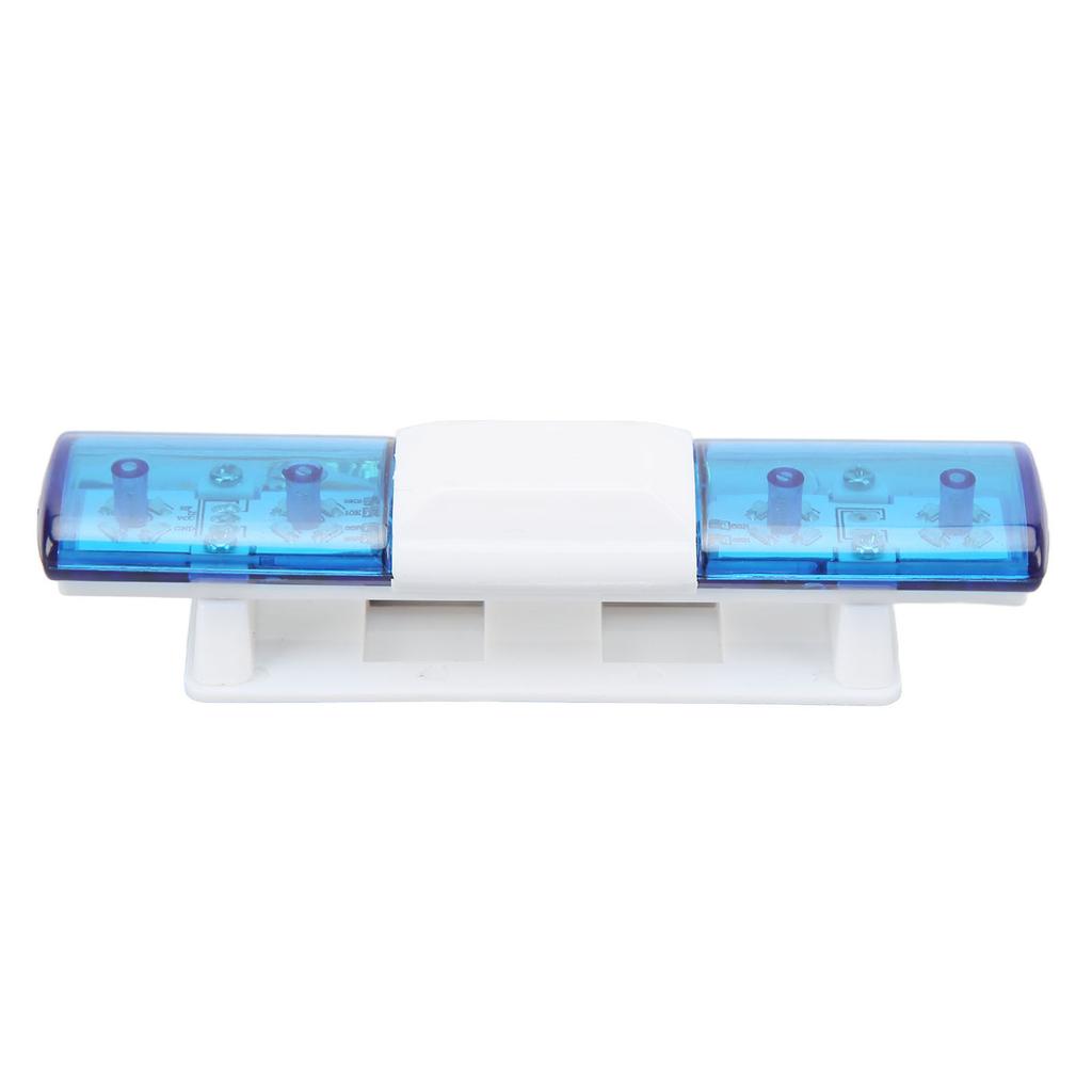 RC LED Police Light Simple Simulation Design 4 Modes RC Police Flash Lamp LED Warning Light for 1 8 1 10 RC Cars Blue