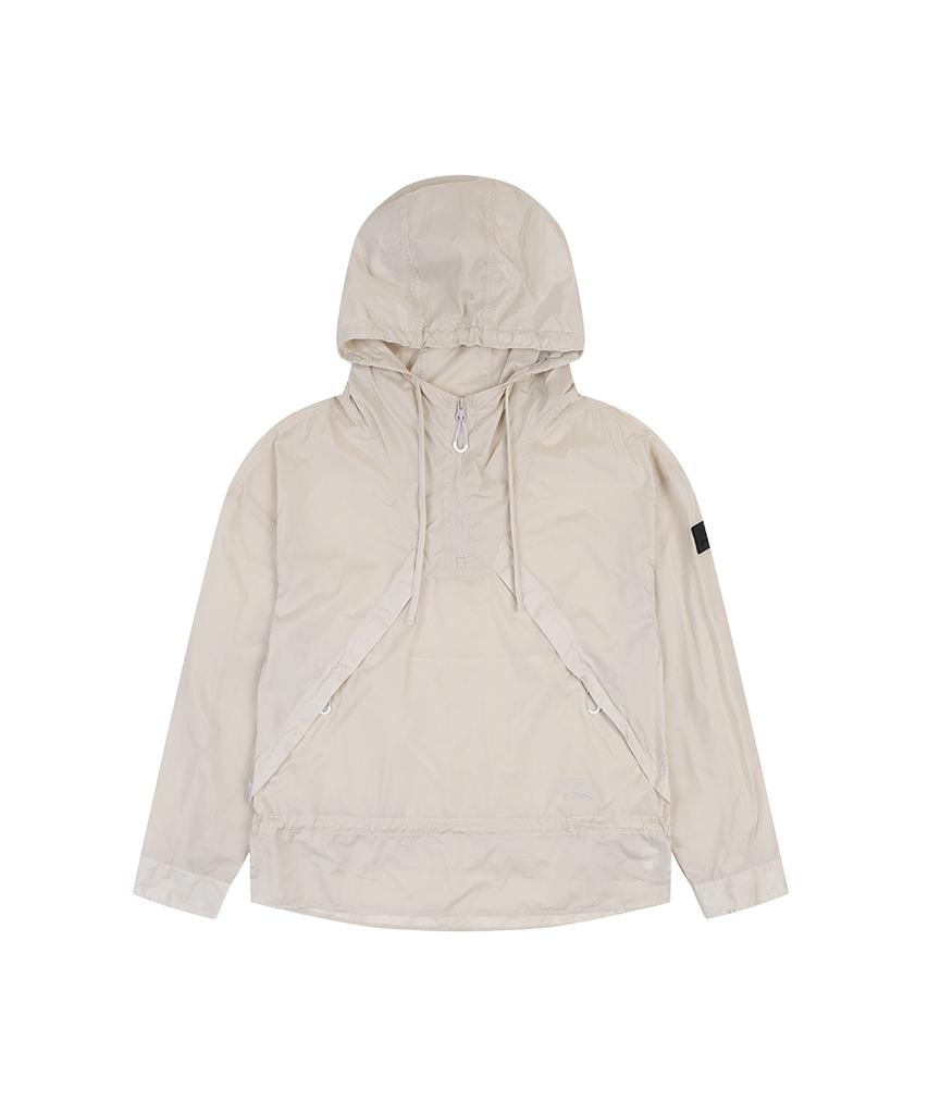 Outdoor Products Nylon Anorak Hood Jumper (Cream)