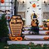 Kürbis Geist Schreibtischdekoration Exquisite Feiertagsdeko Halloween-Thema Adventskalender Innen