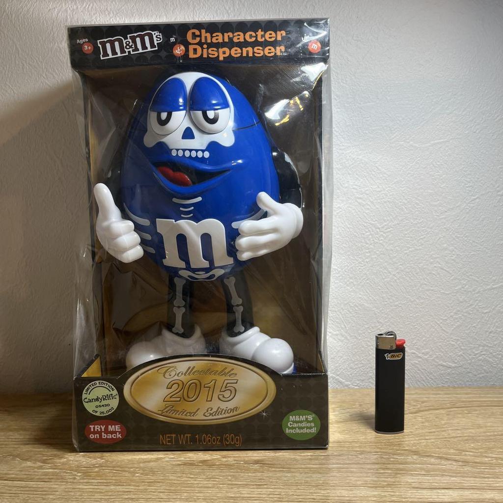 [USED] m&m's dispenser 2015 limited edition