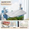 Foldable Cat Window Hammock with Double Suction Cup Mesh Free Installation Cat Jumping Platform Comfortable Cat Resting Bed